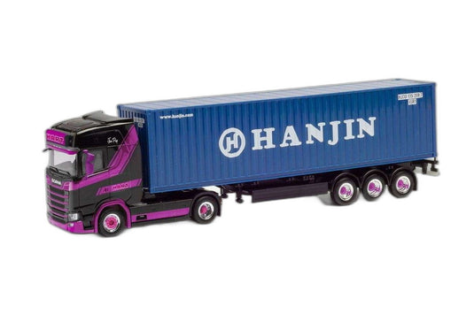Hart / Hanjin Scania CS20HD 40ft HC/ Herpa 1/87  模型 ミニカー