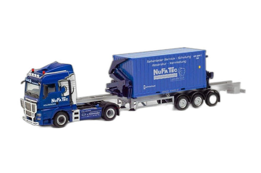 NuFaTec Holzminden MAN TGX XLX Hammar/ Herpa 1/87  模型 ミニカー