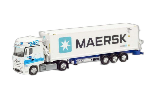 GDH / Maersk Mercedes Benz Actros/ Herpa 1/87  模型 ミニカー