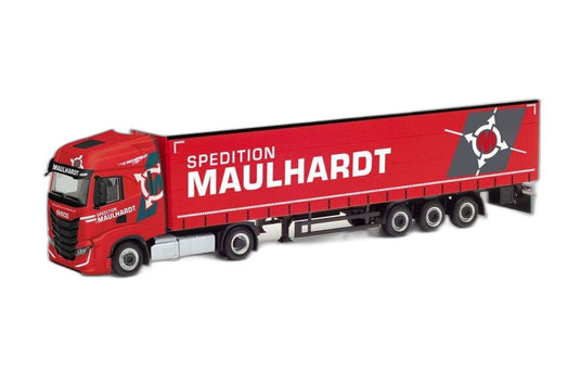 Spedition Maulhardt Iveco S Way カーテン/ Herpa 1/87  模型 ミニカー