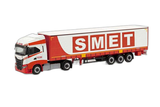 SMET Iveco S Way ローライナー カーテン/ Herpa 1/87  模型 ミニカー
