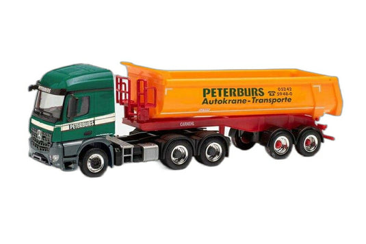 Peterburs Mercedes Benz Arocs ラウンド/ Herpa 1/87  模型 ミニカー