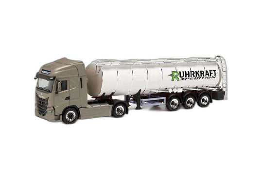 Ruhrkraft Iveco S Way タンクトレーラー 313865/ Herpa 1/87  模型 ミニカー