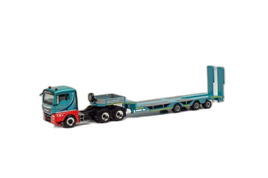 Schmuttermair MAN TGX XL ローローダー/ Herpa 1/87  模型 ミニカー