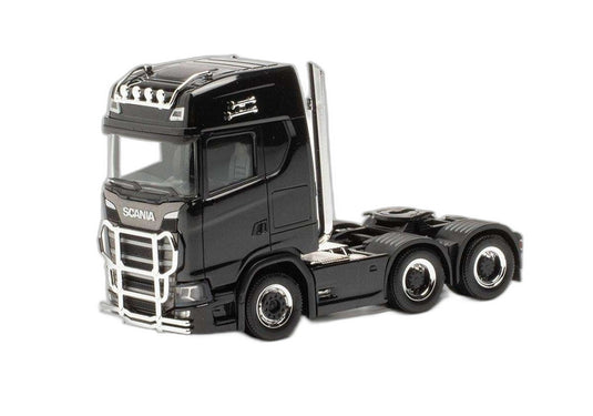 Scania CS20HD パイプ積載 ram プロテクション付き/ Herpa 1/87  模型 ミニカー