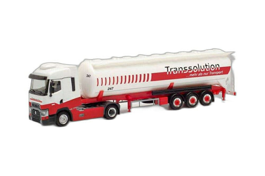Transsolution Renault T サイロ セミトレーラー/ Herpa 1/87  模型 ミニカー