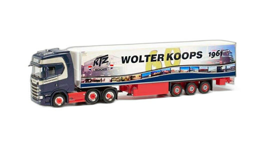 Wolter Koops 60周年 Scania CS20HD 6x2/ Herpa 1/87  模型 ミニカー