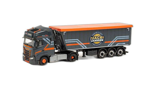 Jack Janssen Iveco S Way Stoffellinger/ Herpa 1/87  模型 ミニカー