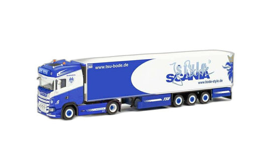 TSU Bode Scania CS20HD 冷蔵トレーラー 314466/ Herpa 1/87  模型 ミニカー