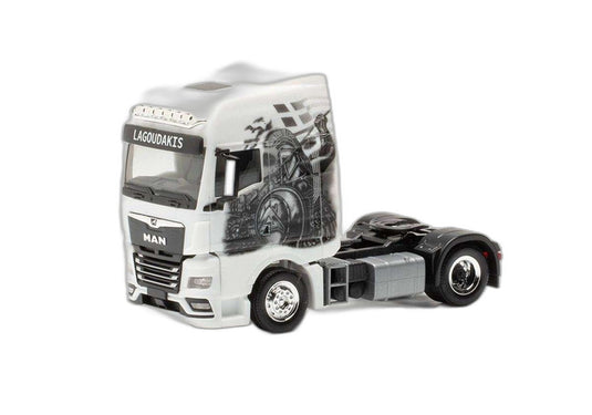 Lagoudakis MAN TGX GX Achilles 314473/ Herpa 1/87  模型 ミニカー
