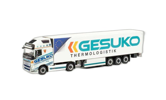 Gesuko Volvo FH Globetrotter XL 冷蔵車/ Herpa 1/87  模型 ミニカー