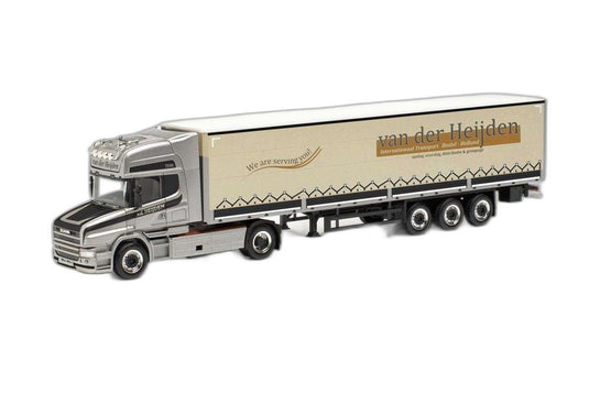 Van der Heijden Scania Hauber Topline/ Herpa 1/87  模型 ミニカー