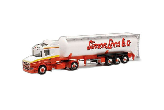 Simon Loos Scania Hauber バルク セミトレーラー/ Herpa 1/87  模型 ミニカー