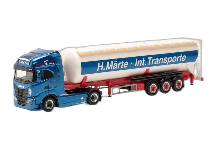 Marte Iveco S Way バルクセミトレーラー 314862/ Herpa 1/87  模型 ミニカー