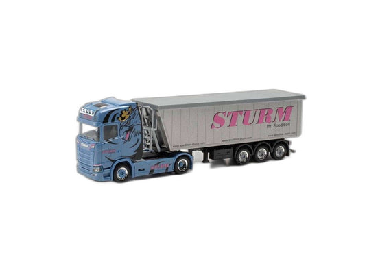 Sturm Scania CS20ND Stoffelliner/ Herpa 1/87  模型 ミニカー