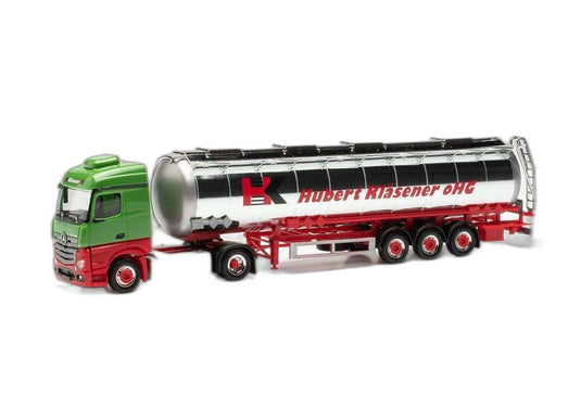 Hubert Klasener Mercedes Benz Actros/ Herpa 1/87  模型 ミニカー