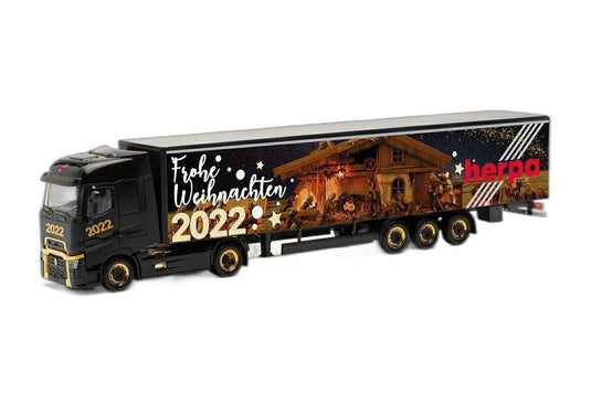 クリスマスモデル 2022 Renault T/ Herpa 1/87  模型 ミニカー