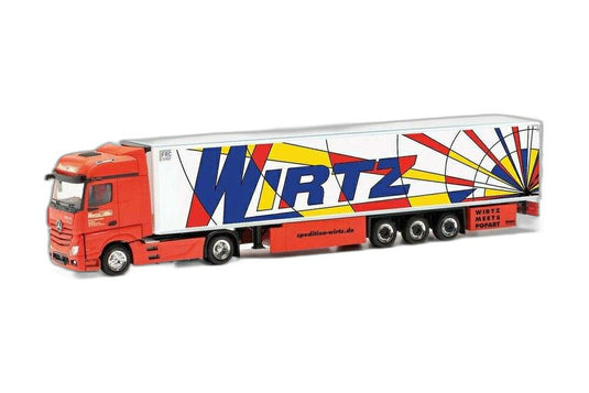 Wirtz Popart Mercedes Benz Actros 18/ Herpa 1/87  模型 ミニカー