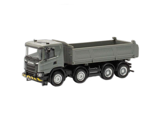 Scania CG17 グレー 建設ダンプカー/ Herpa 1/87  模型 ミニカー
