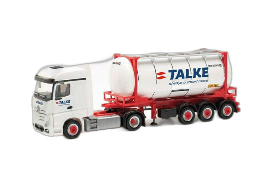 Talke Mercedes Benz Actros BigSpace タンク/ Herpa 1/87  模型 ミニカー