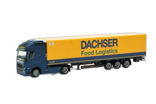 Dachser Volvo FH Globetrotter XL 冷蔵トレーラー/ Herpa 1/87  模型 ミニカー