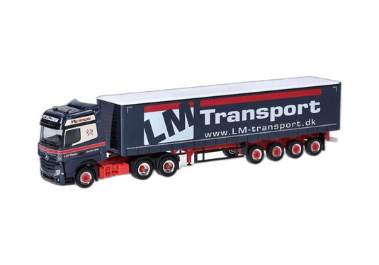 Leif Moller Mercedes Benz Actros Bigspace/ Herpa 1/87  模型 ミニカー