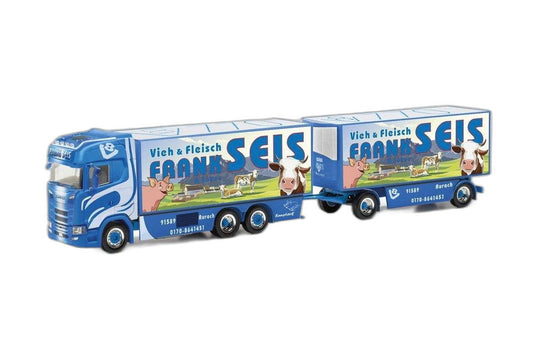 Frank Seis Scania CS20HD リーファー ボックス/ Herpa 1/87  模型 ミニカー