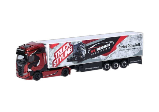 Stefan Klingbeil Iveco S-Way 冷蔵車/ Herpa 1/87  模型 ミニカー