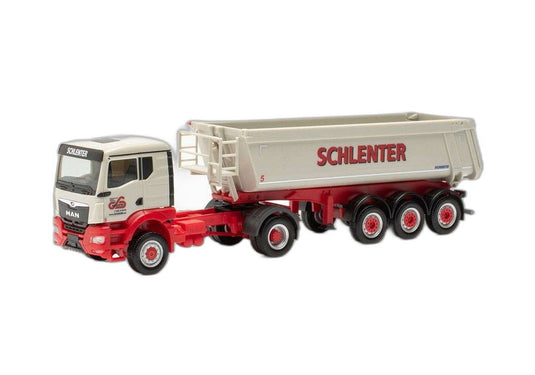 Schlenter Aachen MAN TGS NN Schmitz ラウンド/ Herpa 1/87  模型 ミニカー