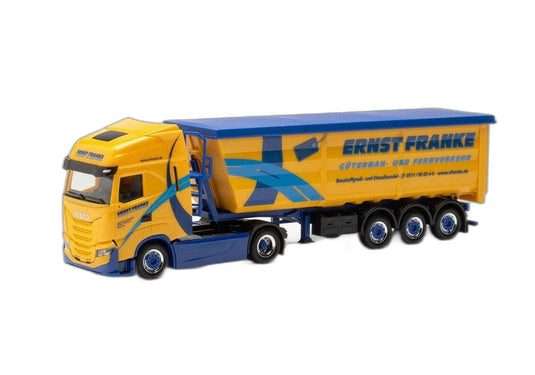 Ernst Franke Iveco S Way 丸型スチール/ Herpa 1/87  模型 ミニカー