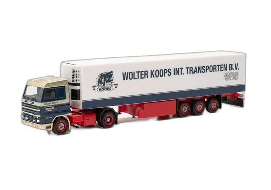 Wolter Koops Scania 143 Streamline 冷蔵車/ Herpa 1/87  模型 ミニカー