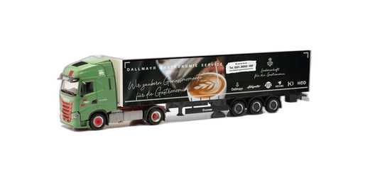 Wandt Iveco S Way カーテンサイド セミトレーラー/ Herpa 1/87  模型 ミニカー