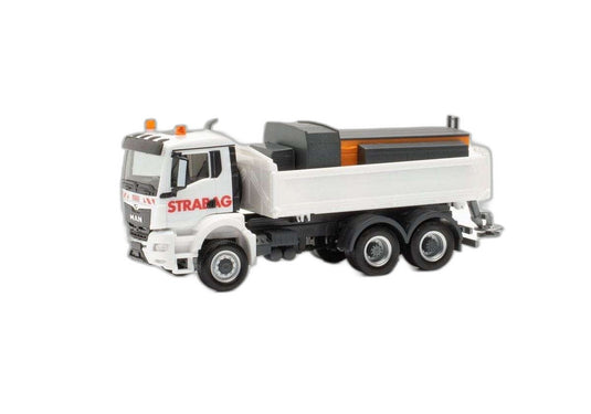 Strabag 冬季サービス MAN TGS NN ダンプカー/ Herpa 1/87  模型 ミニカー