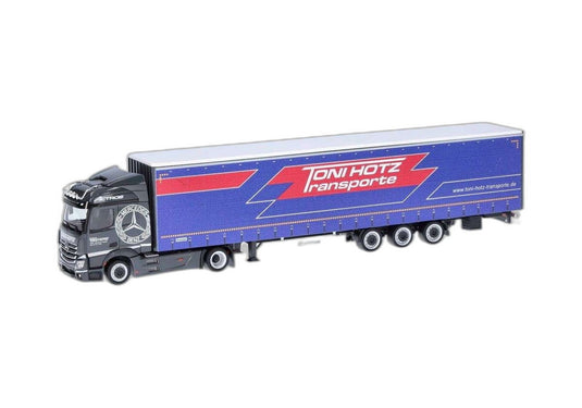 Toni Hotz Mercedes Benz Actros/ Herpa 1/87  模型 ミニカー