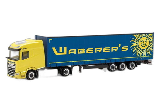 Waberers DAF XG+ ローライナー セミトレーラー/ Herpa 1/87  模型 ミニカー