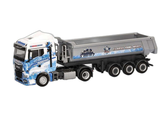 Bruckmann Kassel Huskies MAN TGX GM round/ Herpa 1/87  模型 ミニカー