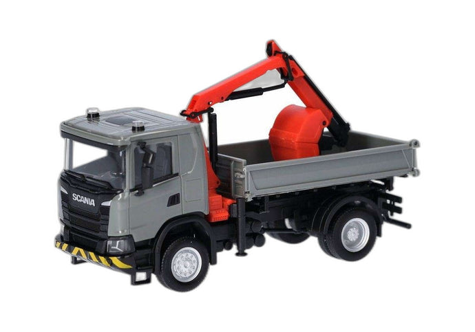 Scania XT17 3面ダンプ + 積載/ Herpa 1/87  模型 ミニカー