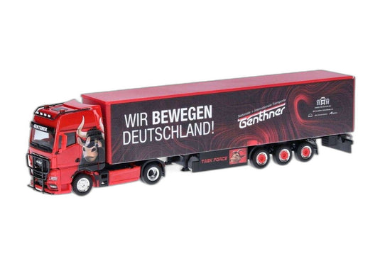 Genthner/Wir bewegen Deutschland MAN TGX/ Herpa 1/87  模型 ミニカー