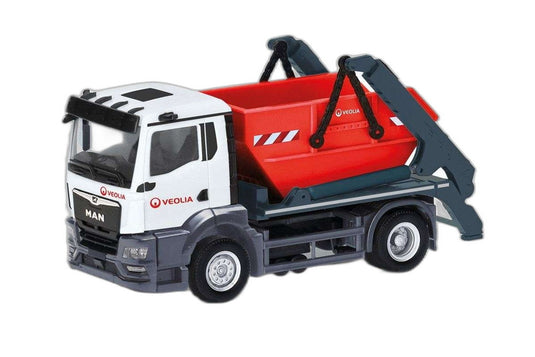 Veolia MAN TGX NN ティッパー AK12 318105/ Herpa 1/87  模型 ミニカー