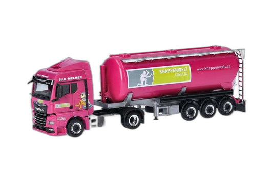 Melmer MAN TGX GM サイロ セミトレーラー 318129/ Herpa 1/87  模型 ミニカー