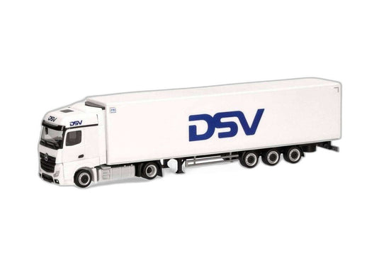 DSV Mercedes Benz Actros Bigspace 冷蔵車/ Herpa 1/87  模型 ミニカー
