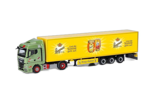 Wandt/Langnese MAN TGX GM ボックスセミトレーラー/ Herpa 1/87  模型 ミニカー