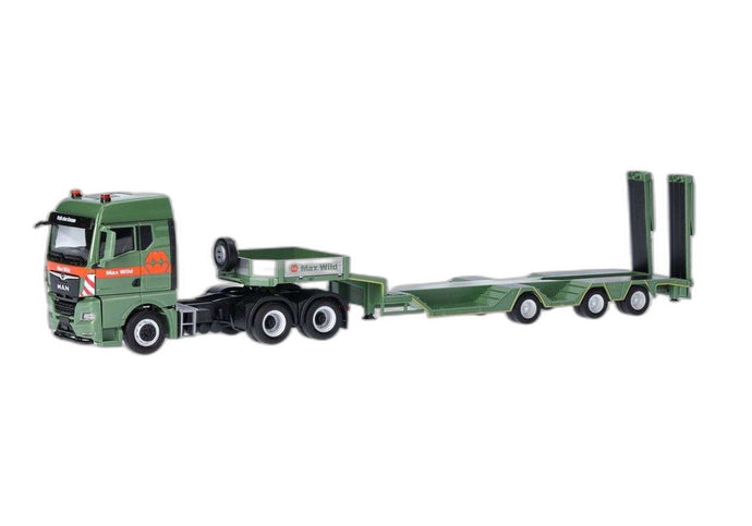 Max Wild MAN TGX GM オールラウンダー ローローダー/ Herpa 1/87  模型 ミニカー