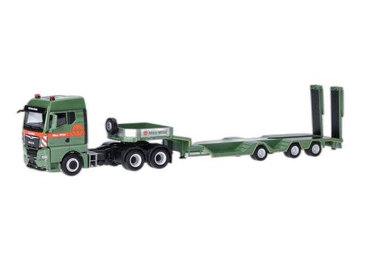 Max Wild MAN TGX GM オールラウンダー ローローダー/ Herpa 1/87  模型 ミニカー
