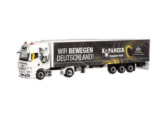 K.W. Panzer / Wir bewegen Deutschland MAN/ Herpa 1/87  模型 ミニカー