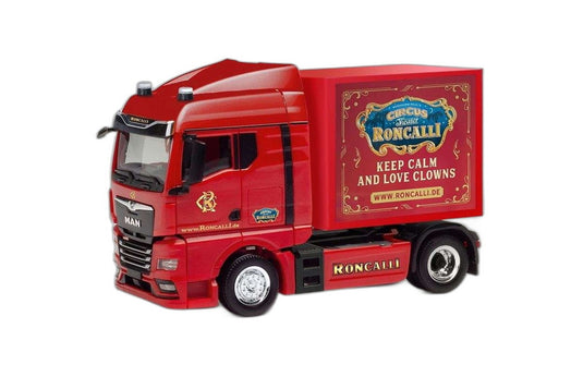 Roncalli MAN TGX GX ボックス 318778/ Herpa 1/87  模型 ミニカー