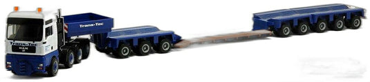 Trans Tec MAN TGA XXL ローローダー 3achs/ Herpa 1/87  模型 ミニカー