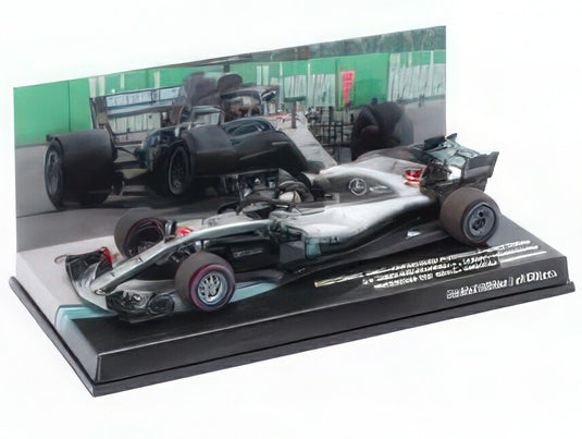 【予約】MERCEDES GP  F1  W09 EQ POWER AMG PETRONAS MOTORSPORTS N 44 WORLD CHAMPION 4th MEXICO GP 2018 LEWIS HAMILTON  SILVER BLACK/MINICHAMPS 1/43ミニカー