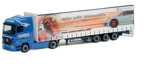 Schussler Spedition Bayer Mercedes Benz/ Herpa 1/87  模型 ミニカー
