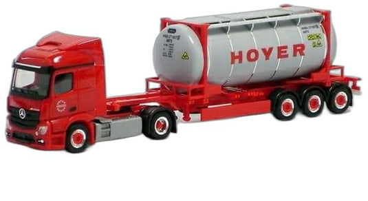Hoyer Group Mercedes Benz Actros/ Herpa 1/87  模型 ミニカー